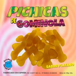 tranches de gomme  la banane