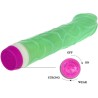 vibrateur vagues de plaisir 23 cm vert