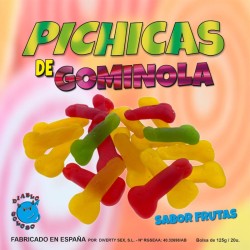 tranches de gomme aux fruits