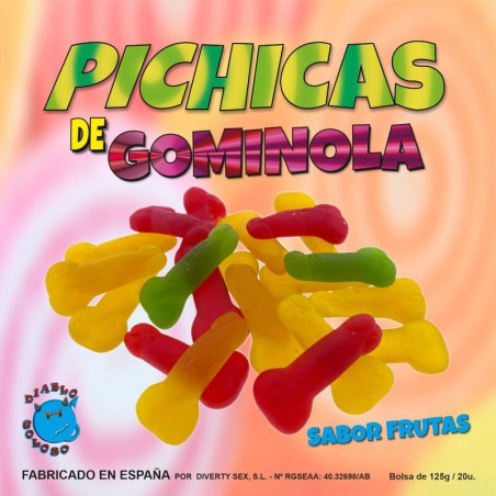 tranches de gomme aux fruits