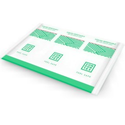 feuilles hygiéniques jetables, sac individuel