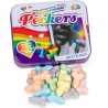 bonbon arc-en-ciel à la menthe peckers