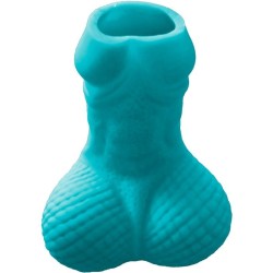 verre  liqueur pénis bleu
