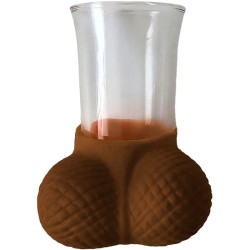 verre  liqueur avec des oeufs de mulato