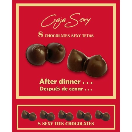 8 chocolats sexy seins