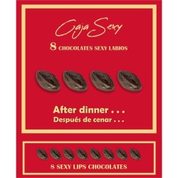 boite de 8 chocolats forme vagin
