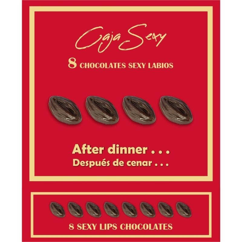 boite de 8 chocolats forme vagin boite de 8 chocolats forme vagin