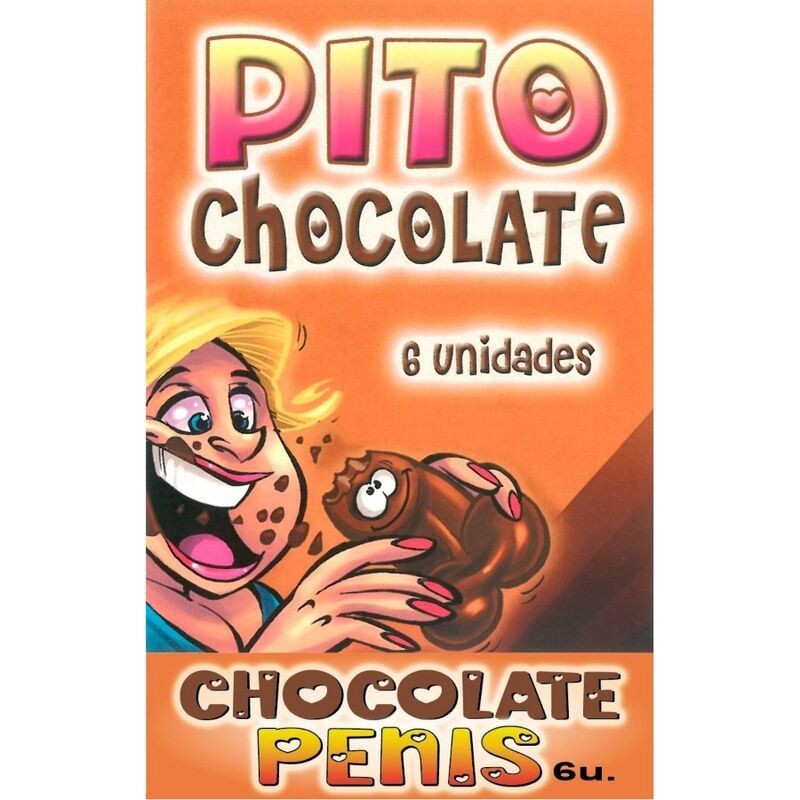 coffret de 6 chocolats en forme de pénis coffret de 6 chocolats en forme de pénis
