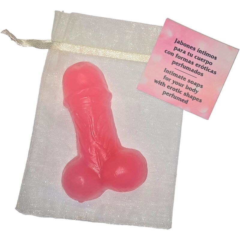 savon parfumé en forme de pénis rose savon parfumé en forme de pénis rose