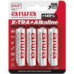 pile alcaline x-tra aaa lr03 blister*4