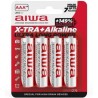 pile alcaline x-tra aaa lr03 blister*4