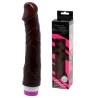 vibrateur vagues de plaisir 23 cm marron