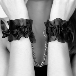 indiscrets frou frou menottes organza