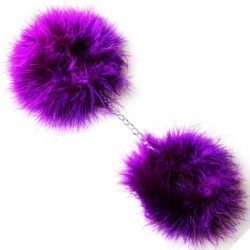 menottes marabou violet
