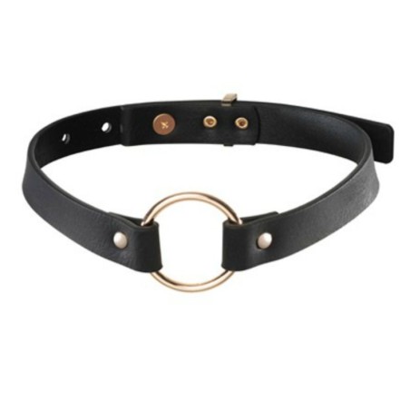 collier ras de cou noir