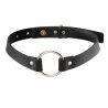 collier ras de cou noir
