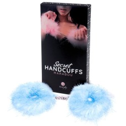menottes de marabou lumière bleue