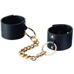 manchettes larges noir