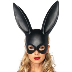 masquerade masque de lapin noir