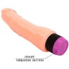 vibrateur naturel flexible réaliste 24 cm
