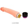 vibrateur naturel flexible réaliste 24 cm