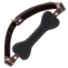 bâillon en silicone noir