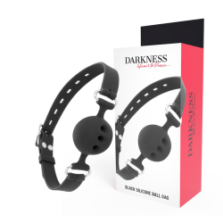 bton en silicone respirant noir