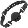 bton en silicone respirant noir