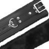 menottes bdsm doublées noires