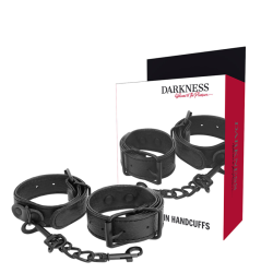 menottes texturées larges et mince