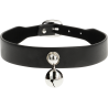 collier en cuir vegan femme hochet accessoire