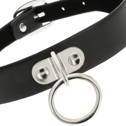 collier en cuir vegan femme accessoire fétiche