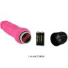 vibrateur réaliste sexe coloré rose 24 cm