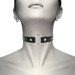 collier en cuir vegan accessoire femme