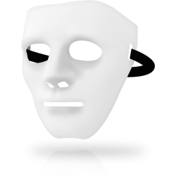 masques masque blanc taille unique