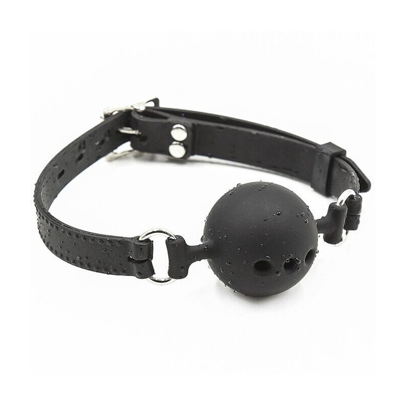 bâillon à boule en silicone respirant taille l bâillon à boule en silicone respirant taille l