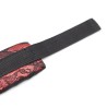 menottes en velours avec ruban en nylon