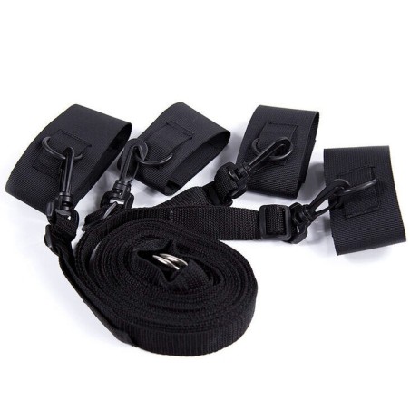 retenue de bondage avec lit en nylon et velcros