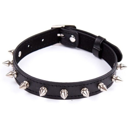 collier spikes collier punk