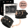menottes édition noire avec doublure en néoprène