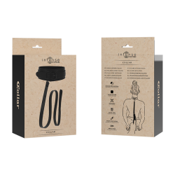 fetish collier en cuir vegan