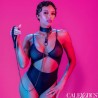 euphoria collier avec laisse chaîne
