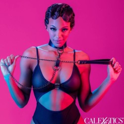 euphoria collier avec laisse chaîne