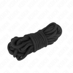corde en coton 5 mètres noir