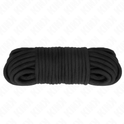 corde en coton 20 mètres noir