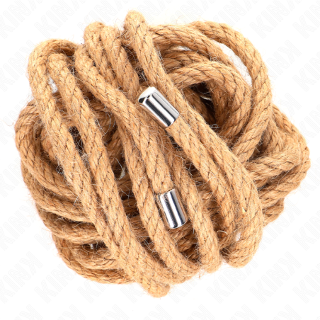 corde de chanvre avec tête métallique 5 mètres