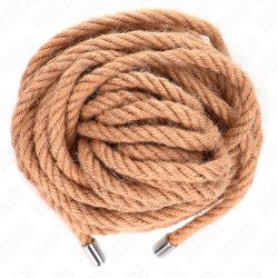 corde de chanvre avec tête métallique 10 mètres