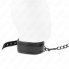collier de bondage en néoprène modèle 1 avec ceinture 78 cm réglable 37,5 x 49,5 cm