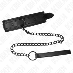 collier de bondage en néoprène modèle 2 avec ceinture 78 cm réglable 37,5 x 49,5 cm