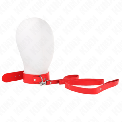 collier avec ceinture 116 cm bracelet rojo ajustable 32-50 cm x 8 cm
